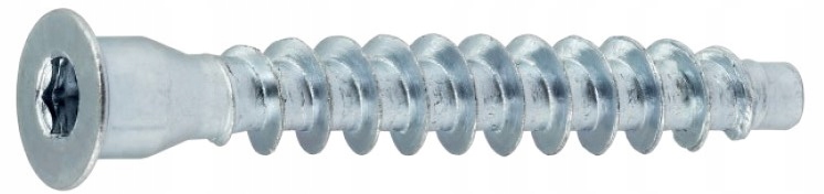 KONFIRMAT 6,4X50mm 4000SZT WKRĘT WKRĘTY KONFIRMATY