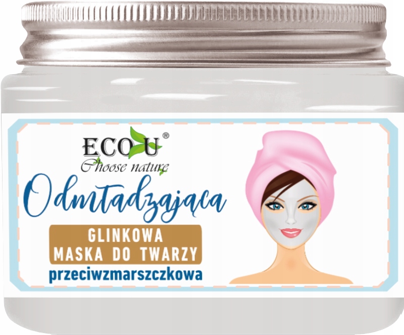 

Odmładzająca glinkowa maska do twarzy 150 ml Ecou
