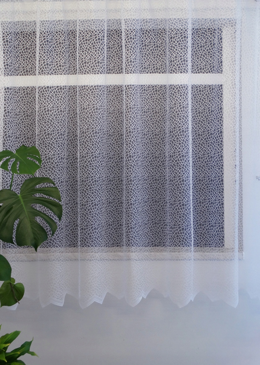 Mg Záclona 125/054 Bílá 400x180 cm Hotová S Páskou M