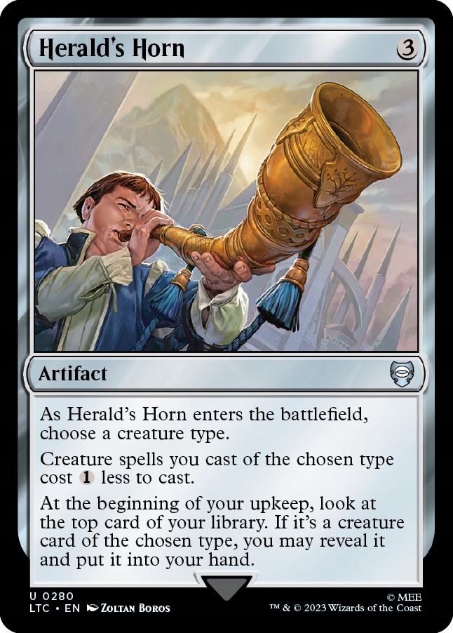 Mtg Herald's Horn (u)