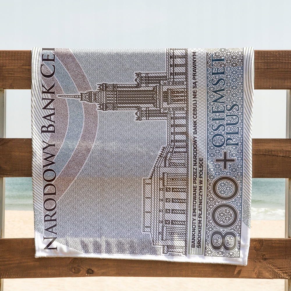 RĘCZNIK PLAŻOWY 800 PLUS SZYBKOSCHNĄCY KĄPIELOWY Kolor inny