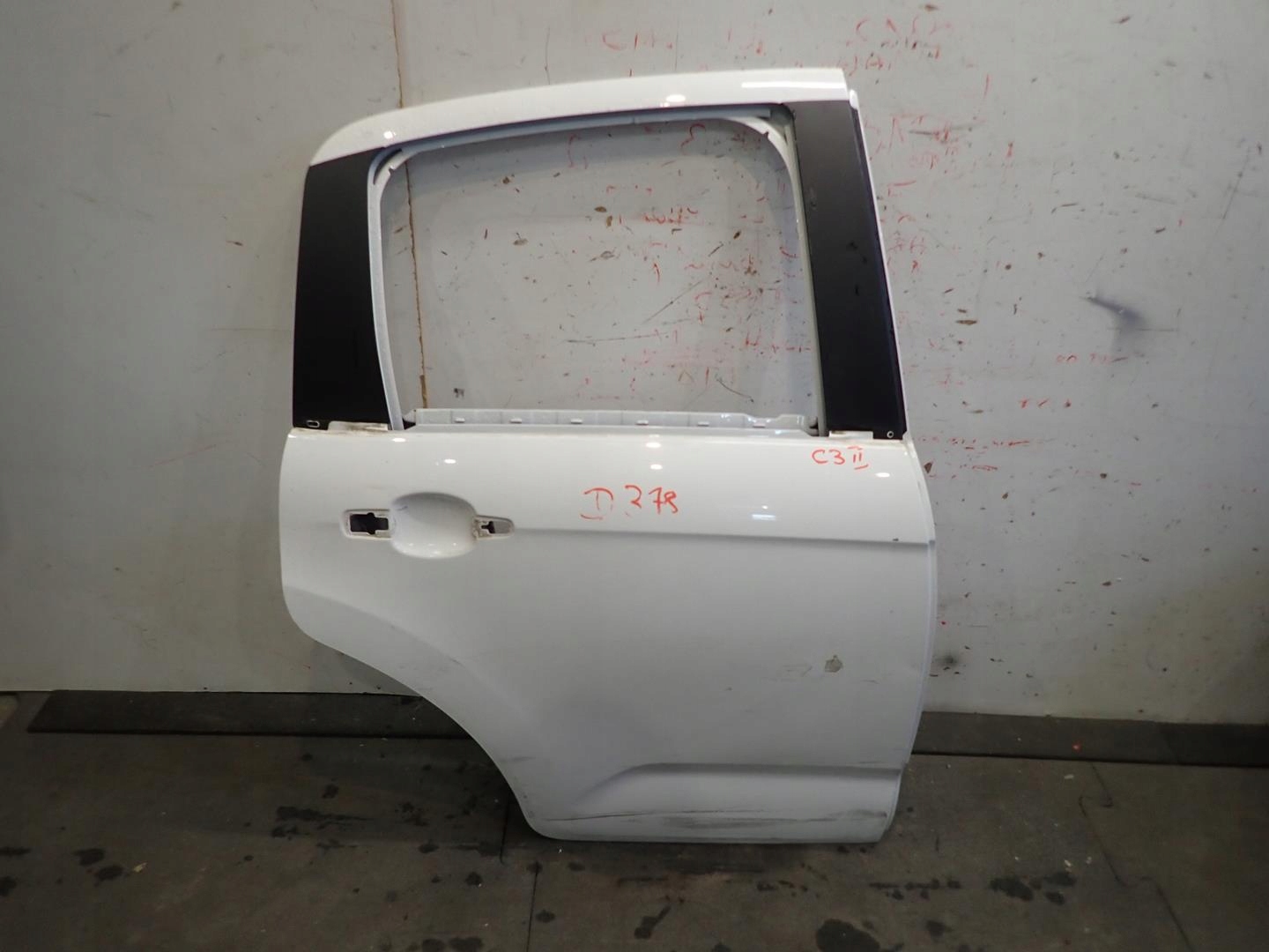 Tür heck hinten rechts CITROEN C3 II 2009-2016