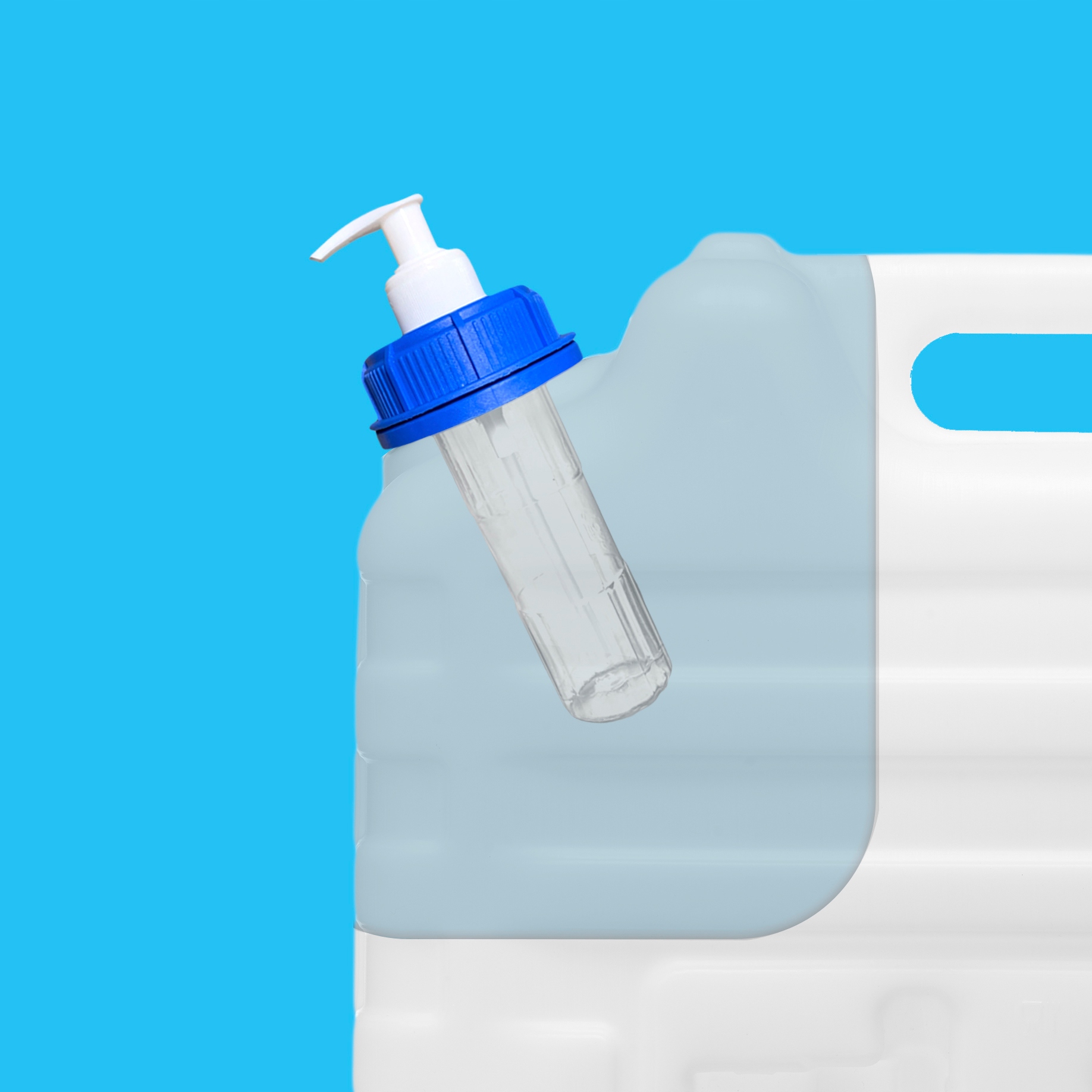 Dozownik mydła do kanistra 150 ml SimplyCan DIN61 Kod producenta SC008