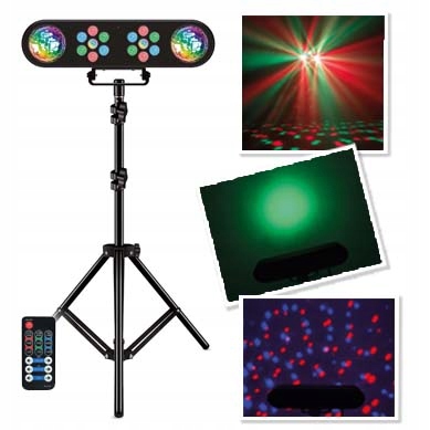 Qtx Par-t Bar: Led párty bar so statívom