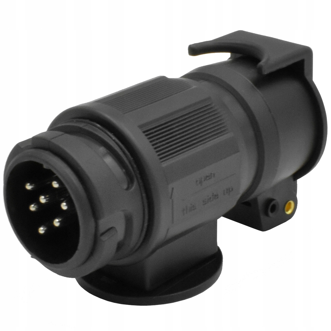 ADAPTER GNIAZDA PRZYCZEPY HAKA 13/7 PIN DŁUGA PRZEJŚCIÓWKA REDUKCJA