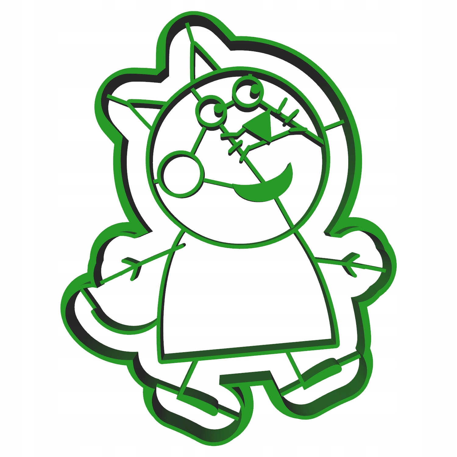 

Foremka do ciastek Świnka Peppa Candy Kot S