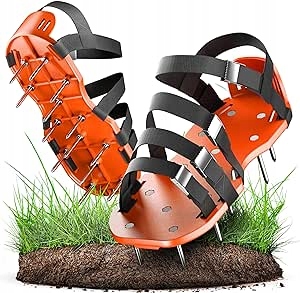 Vertikutátor pro provzdušňování Trávy Silný na boty Nastavitelný zahradní nástavec