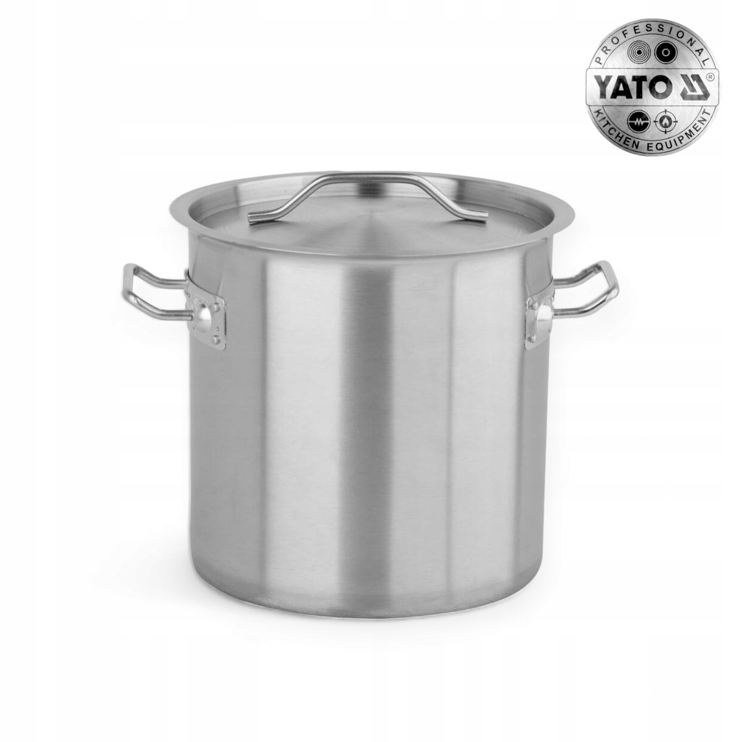 Garnek Wysoki Z Pokrywką Ze Stali Nierdzewnej 30X30 21L Yato