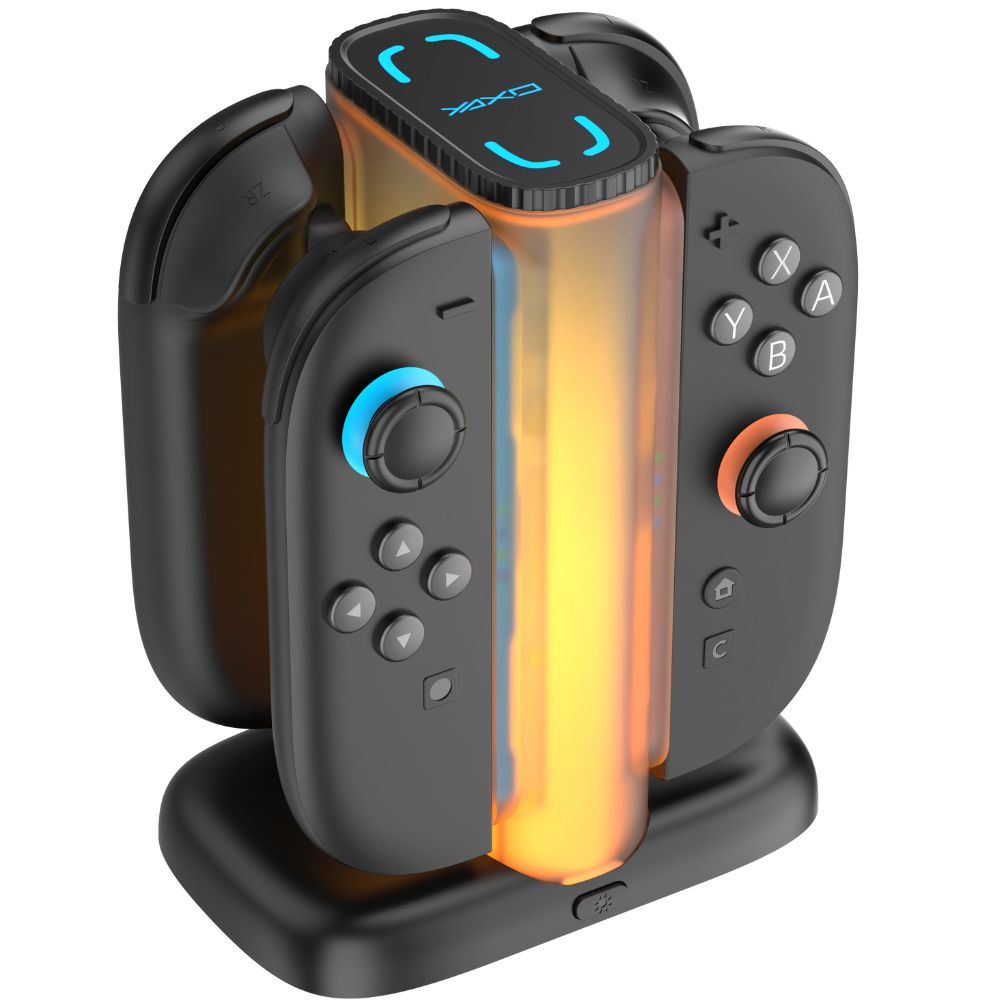 Stacja ładowania Yaxo podstawka do padów JoyCon do NS2 Nintendo Switch 2