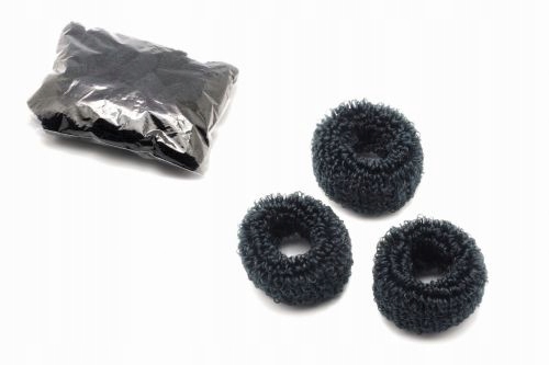 Gumki do włosów frotki czarne 50 szt Kod producenta R2/B/50