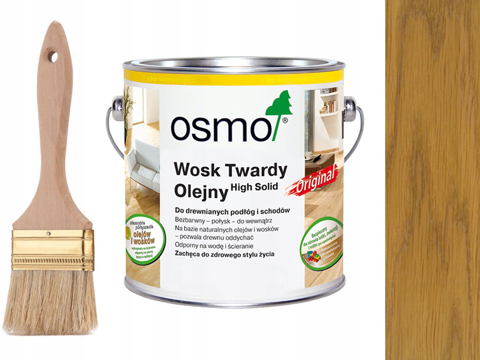 Osmo 3032 wosk twardy olej 25 L Jedwabisty Połysk