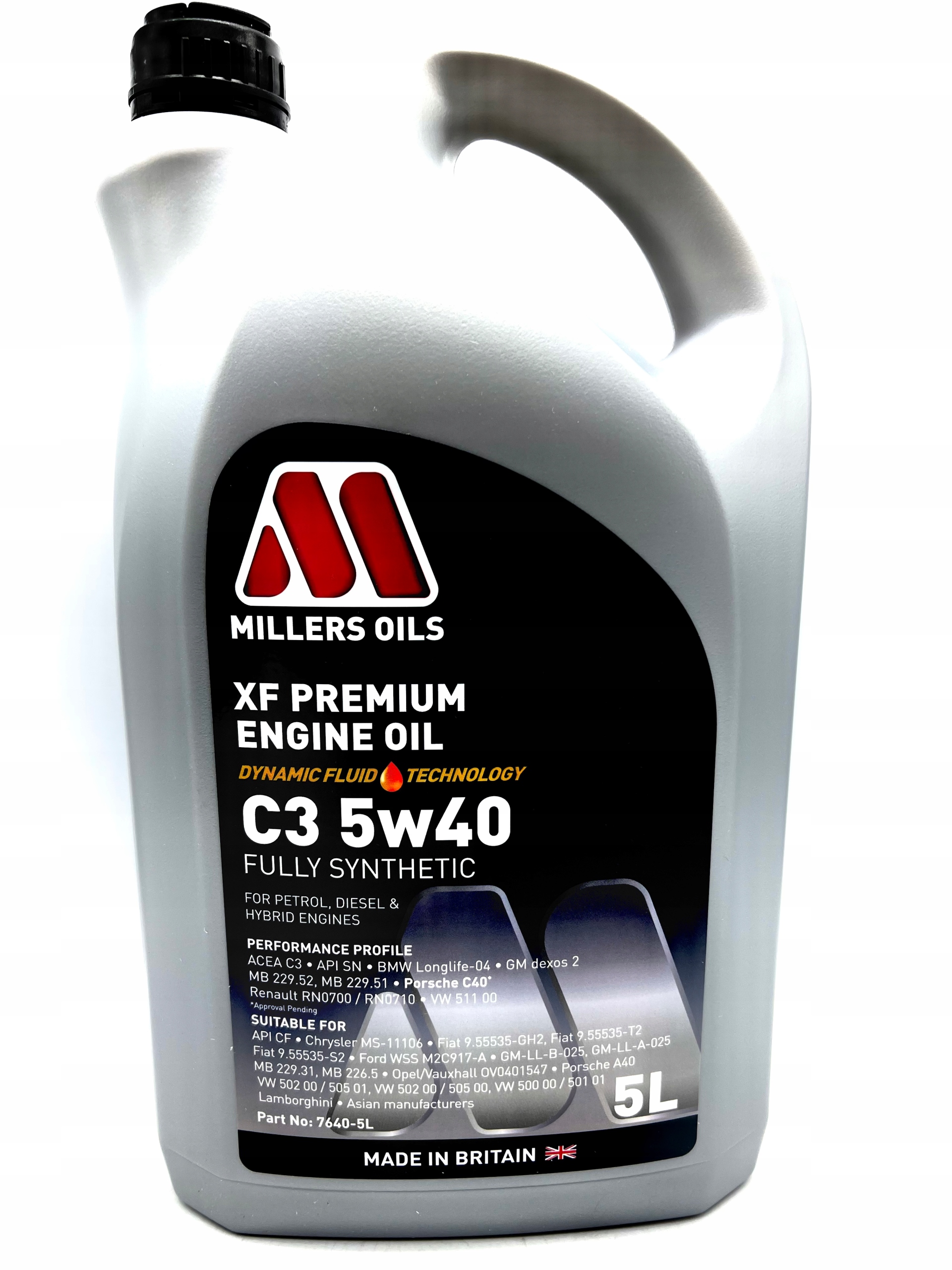 

Millers Xf Premium C3 5w40 5L