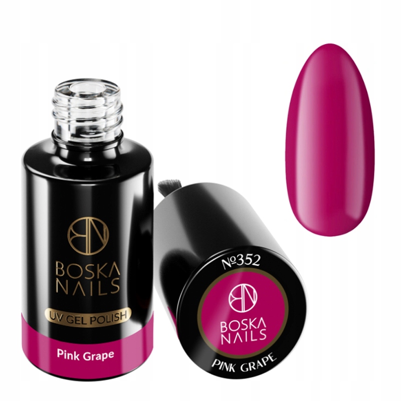 

Boska Nails Lakier hybrydowy 6ml ciemny Różowy 352