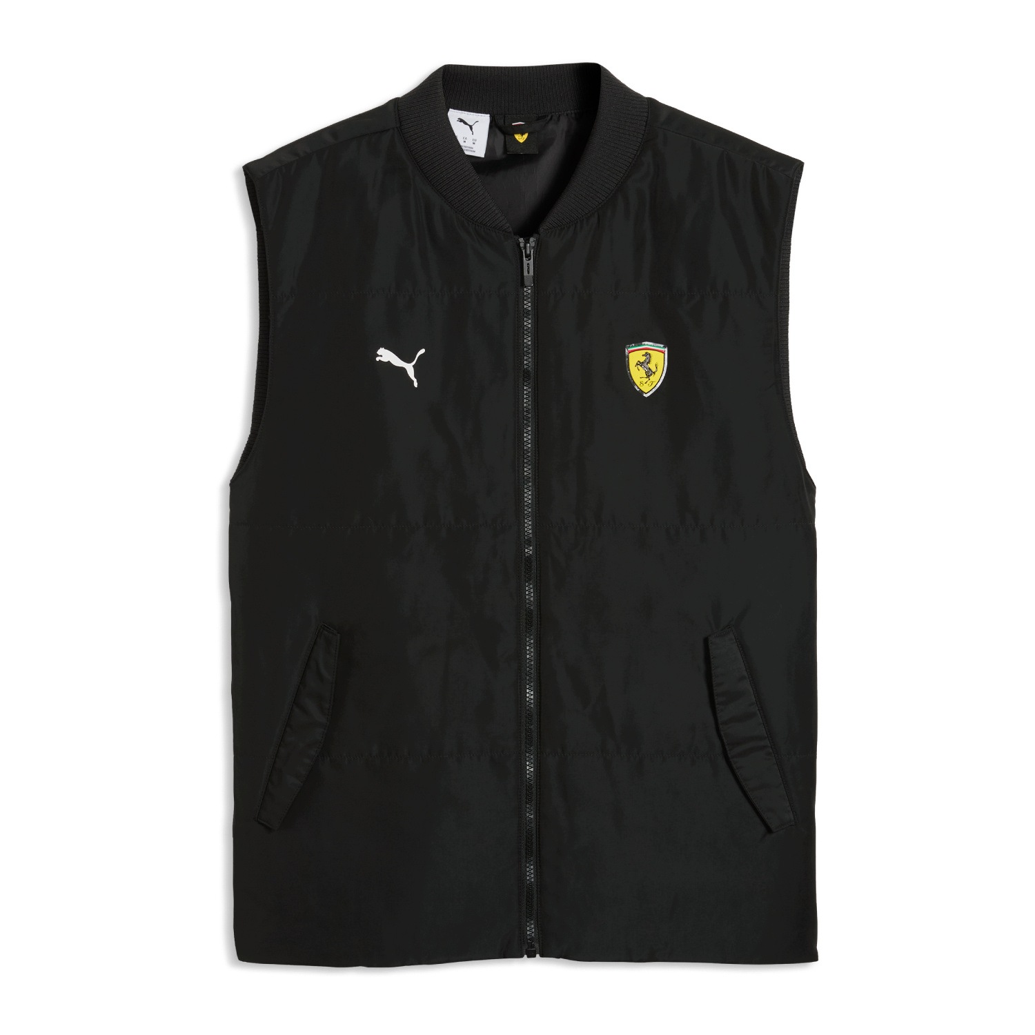 Bunda Bez Rukávů Logo Scuderia Ferrari F1 2026 černý
