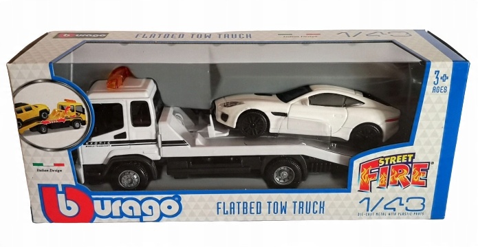 

Bburago 18-31400 Flatbed Transport 1:43 Laweta