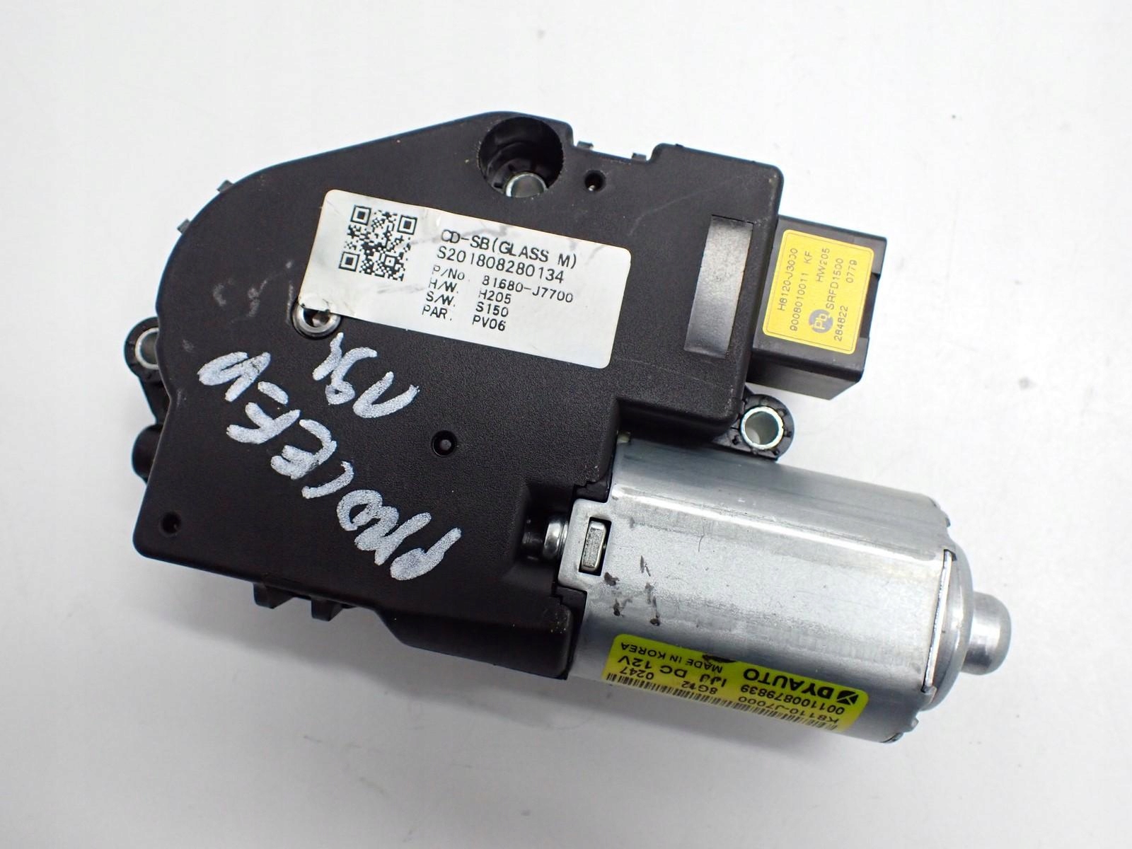 SILNICZEK SZYBERDACHU ORYGINAŁ 81680-J7700 KIA PROCEED III 19R