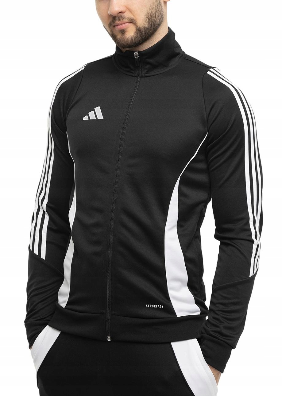 Pánská Mikina adidas Tiro 24 rozepínací sportovní tréninková Bez Kapuce vel. S