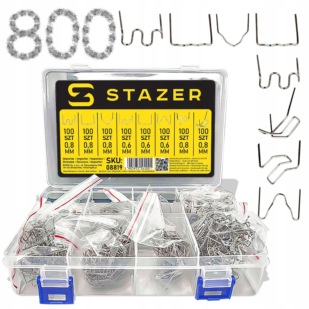 СКОБЫ ДЛЯ ПЛАСТИКОВЫХ СВАРОЧНЫХ АППАРАТОВ, СВАРОЧНЫЕ АППАРАТЫ, ПАЯЛЬНИКИ, РАЗЛИЧНЫЕ ВИДЫ 800 ШТ.