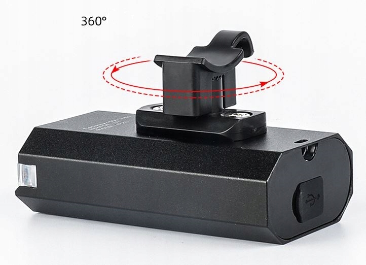 lampka rowerowa Przód GUB G-60 ładowanie USB 360* Marka GUB