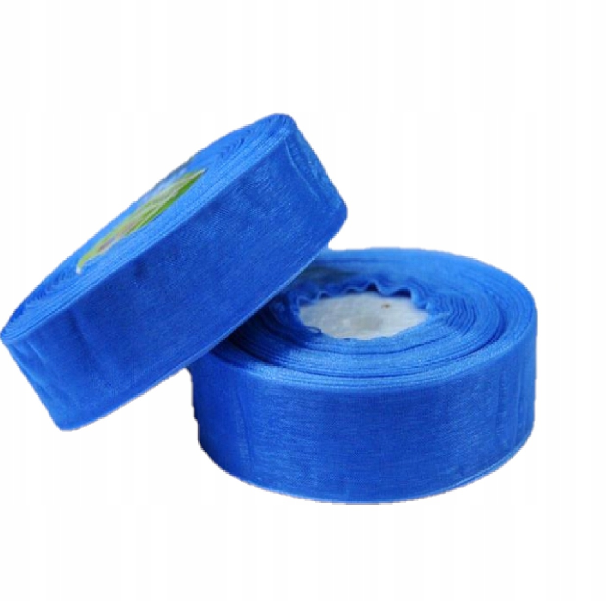 Wstążka organza 25mm 22m Jasno Niebieski niebieska