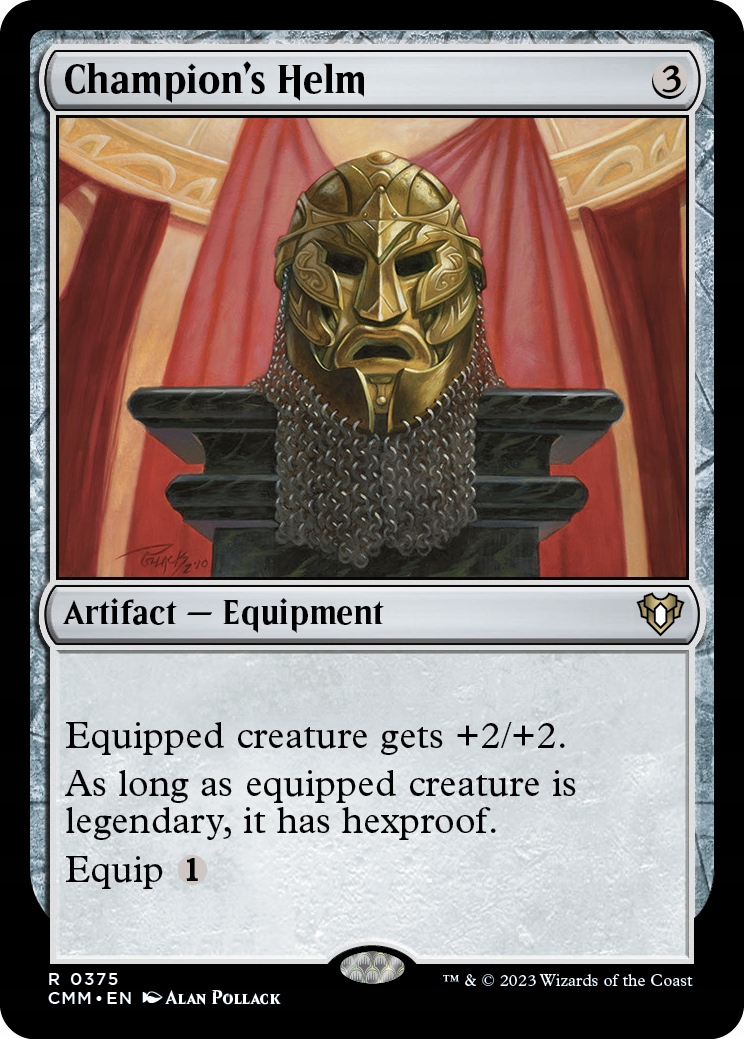 Mtg Champion's Helm (r)