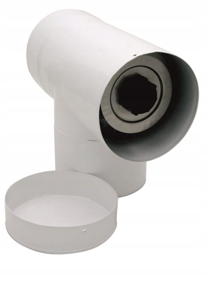 

Spiroflex 60X100 Trójnik Z/DEK.90°SX-TDNV60/100TDB