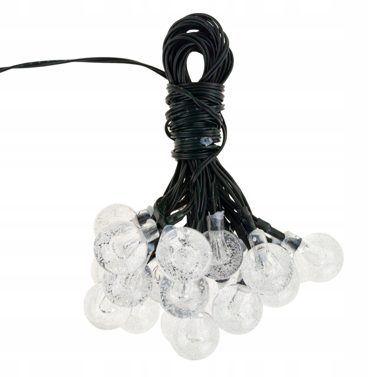 GIRLANDA SOLARNA LAMPKI SOLARNE 20LED 5M OGRODOWA NA BALKON sznur ŚWIETLNA Marka Martom