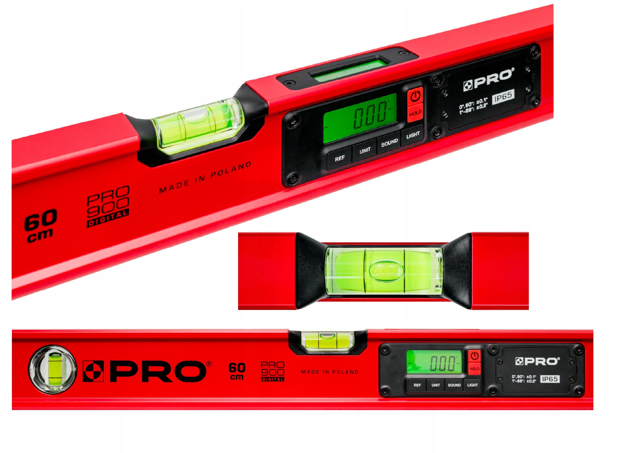 

PRO900 Poziomica Elektronicznym Odczytem 60CM Etui