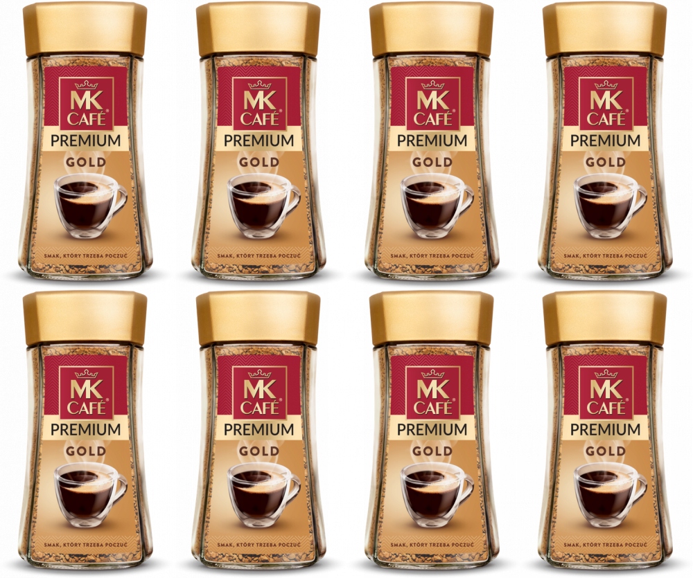Kawa rozpuszczalna Mk Cafe Gold 175g x8