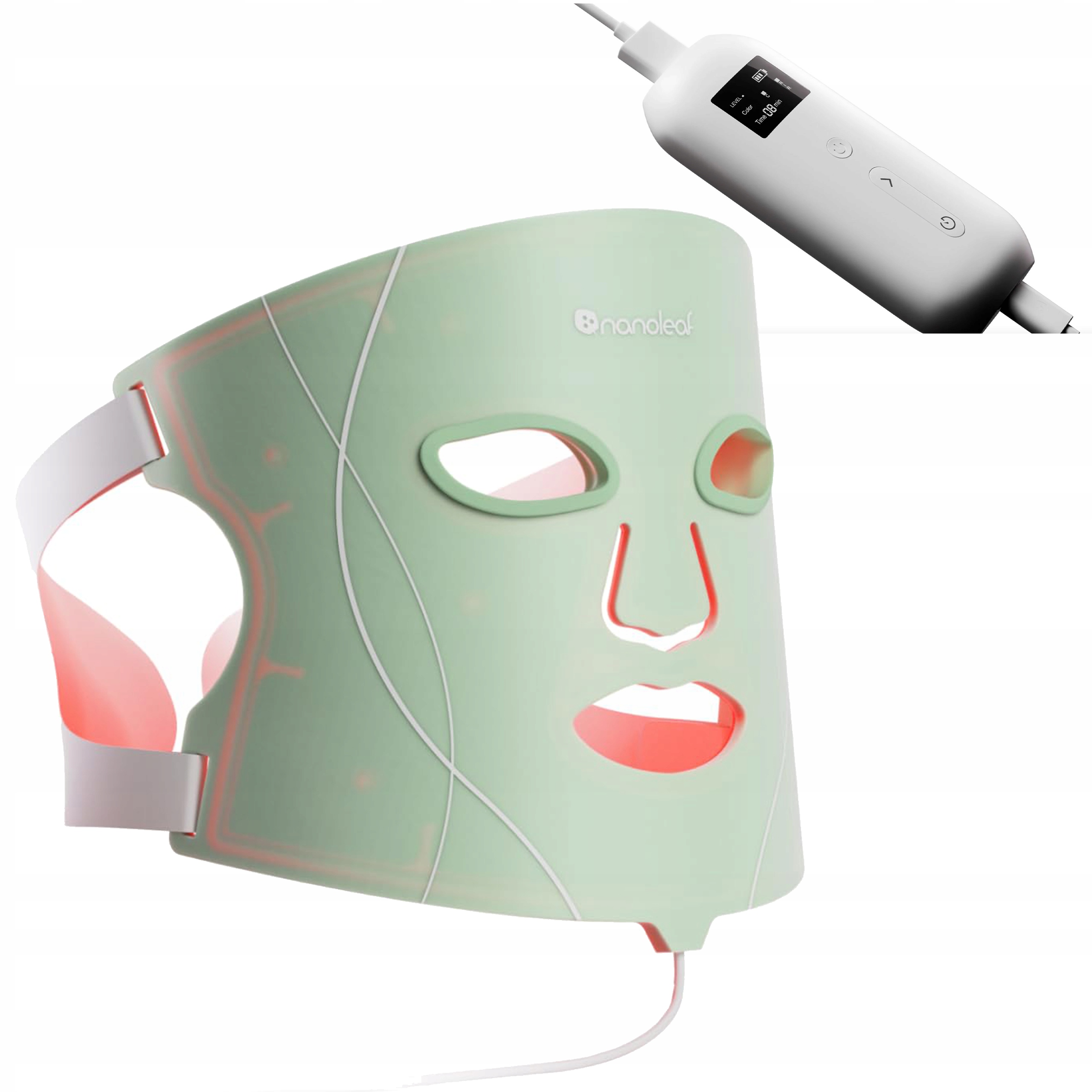 NANOLEAF LIGHT THERAPY FACE MASK - MASKA DO TERAPII FOTONOWEJ ŚWIATŁEM LED