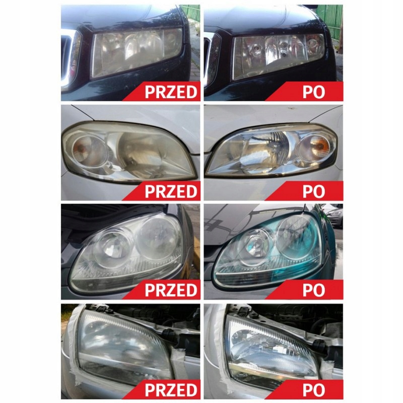 ZESTAW DO POLEROWANIA REGENERACJI LAMP REFLEKTORÓW Producent Inny