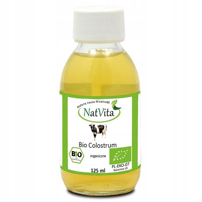 

Bio Colostrum Siara bydlęca w płynie 125ml Natvita