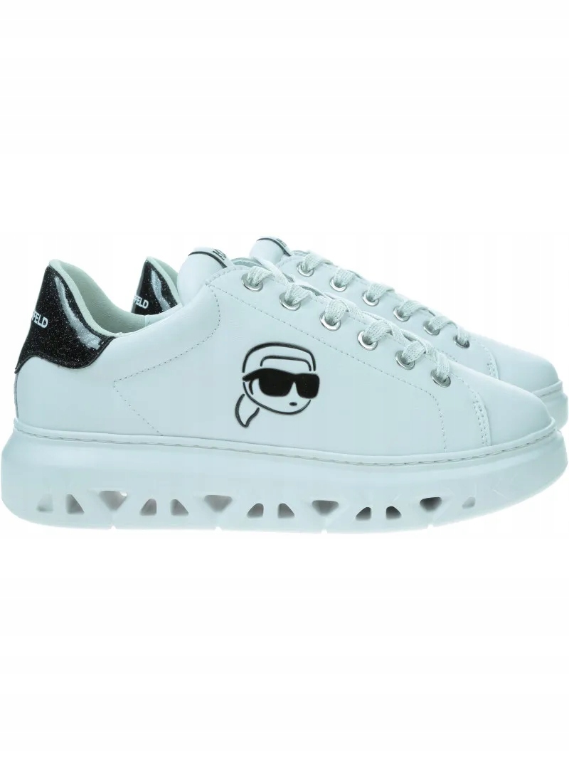 Karl Lagerfeld Kapri Kite Outline Nft Lo Lace tenisky KL64525 011 40
