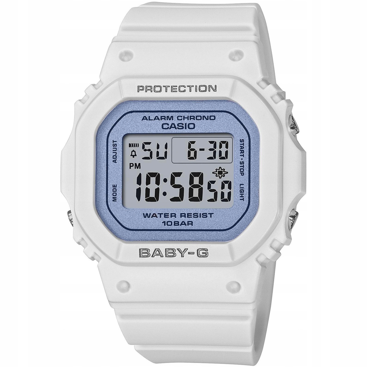 Dámské hodinky Casio Baby-G BGD-565SC-2BER bílé