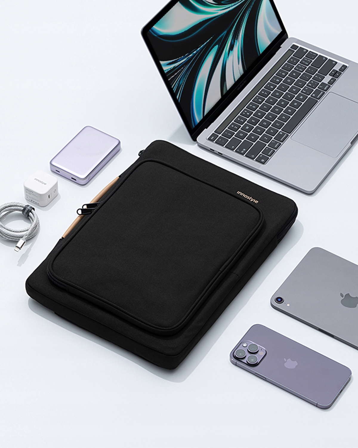 INNOSTYLE TORBA NA LAPTOPA 14" WODOODPORNA ETUI CASE OMNIPROTECT CZARNA Kod producenta S114BLK-14