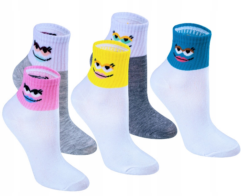 

Skarpetki Skarpety Dziewczęce 5 Par 35-38