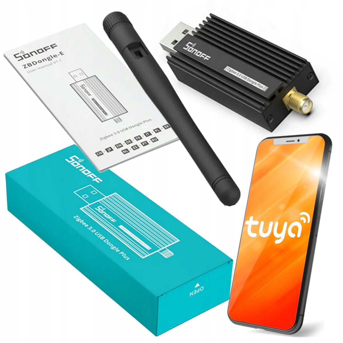 ZigBee brána Sonoff ZBDongle-E Zigbee 3.0 Usb Dongle Plus-E