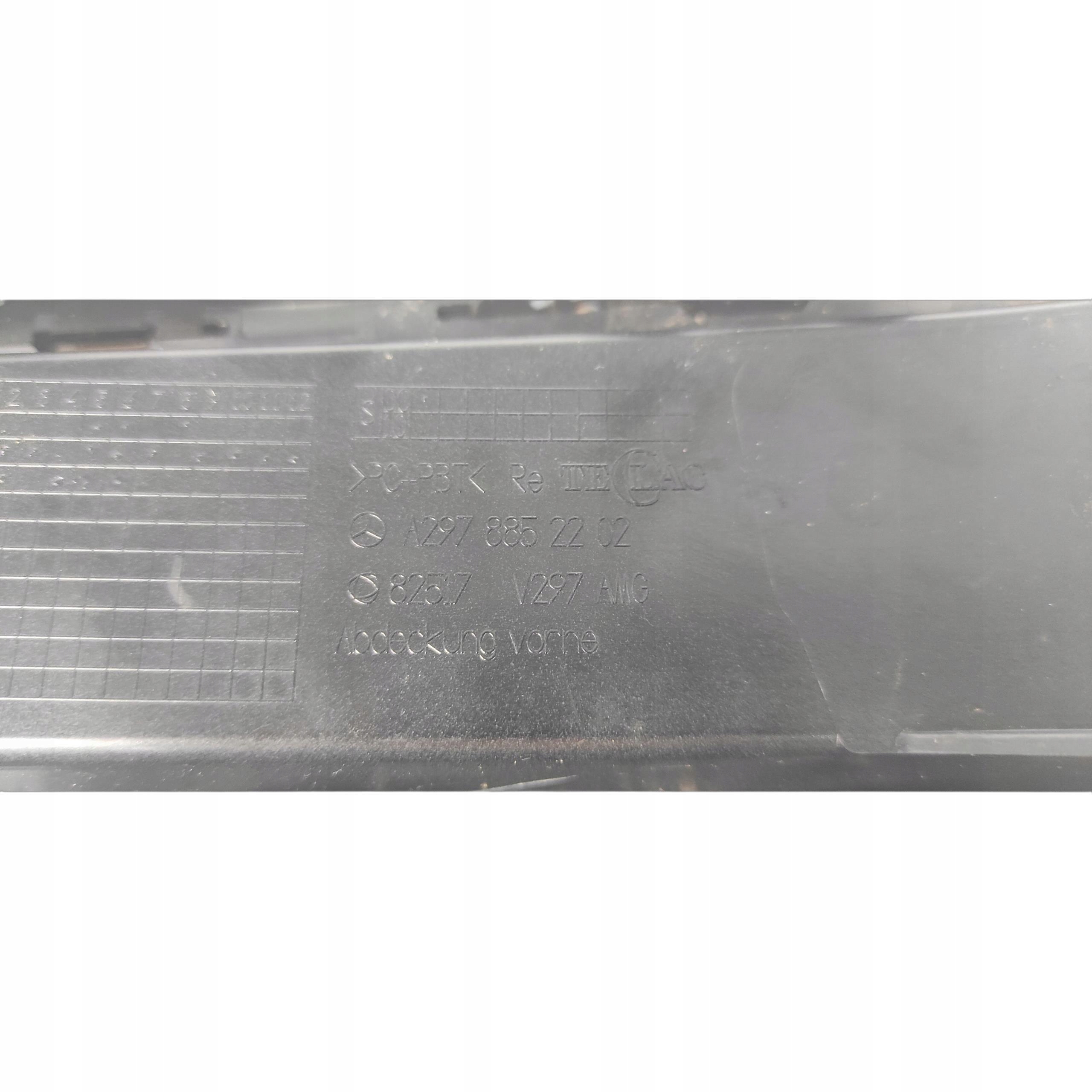 grid of a bumper left MERCEDES EQS V297 AMG