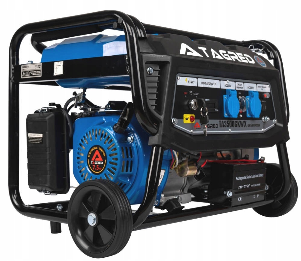 Generator Agregat prądotwórczy 3,5KW TA3500GKWX Marka Tagred