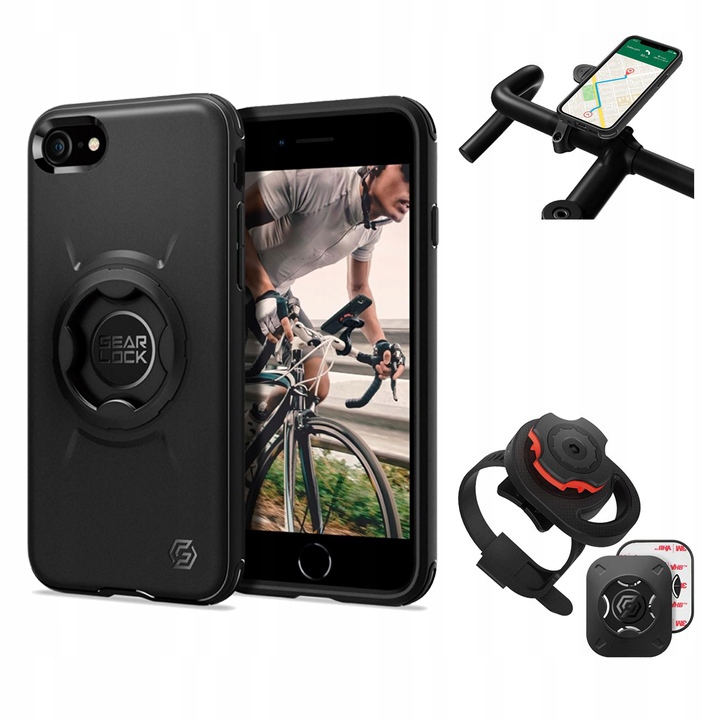 

Spigen Gearlock Etui Do Iphone 7/8 + Uchwyt MS100