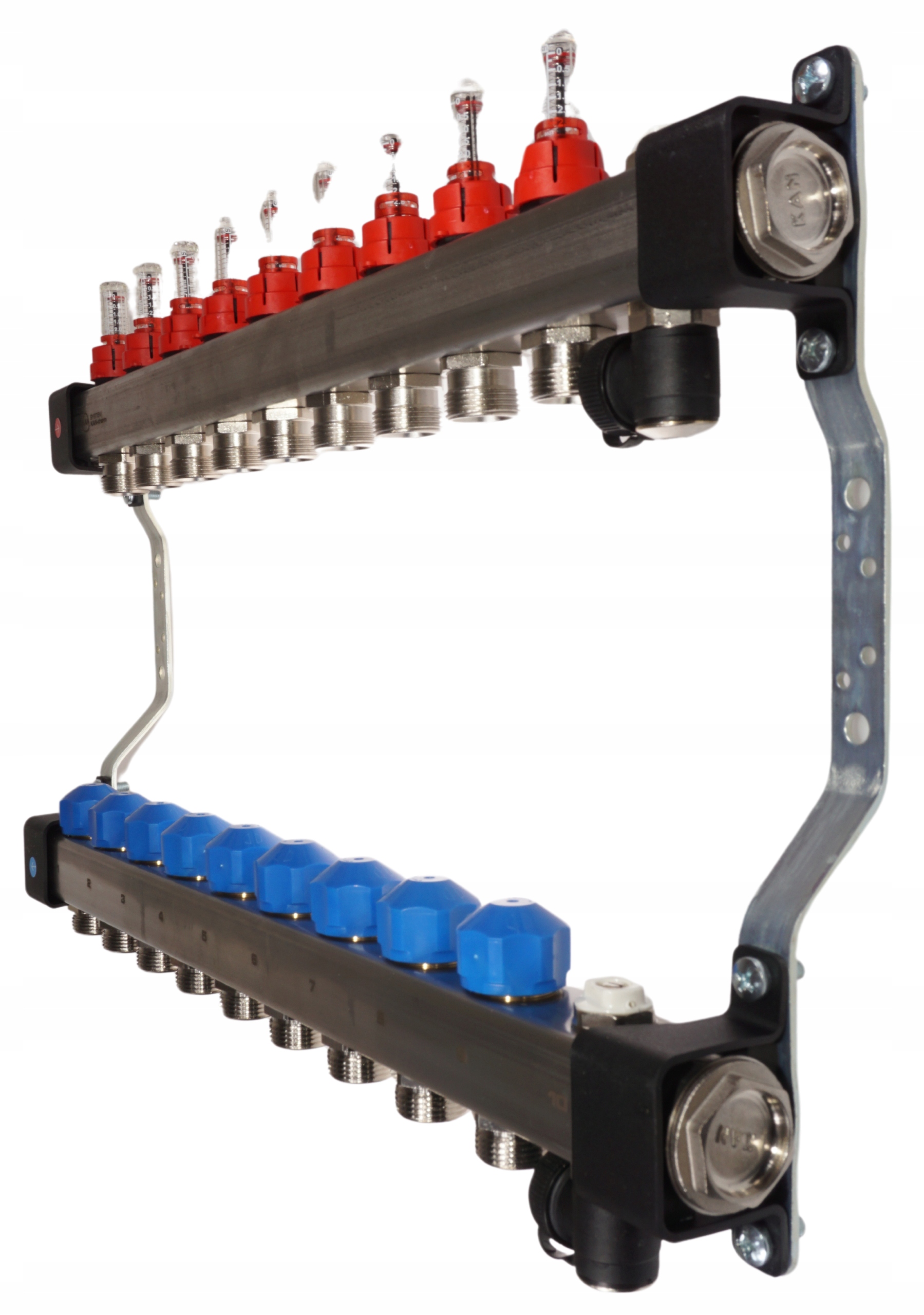 Rozdzielacz KAN InoxFlow - 9 obwodów seria UFST - 1316157084 EAN (GTIN) 5901615331686