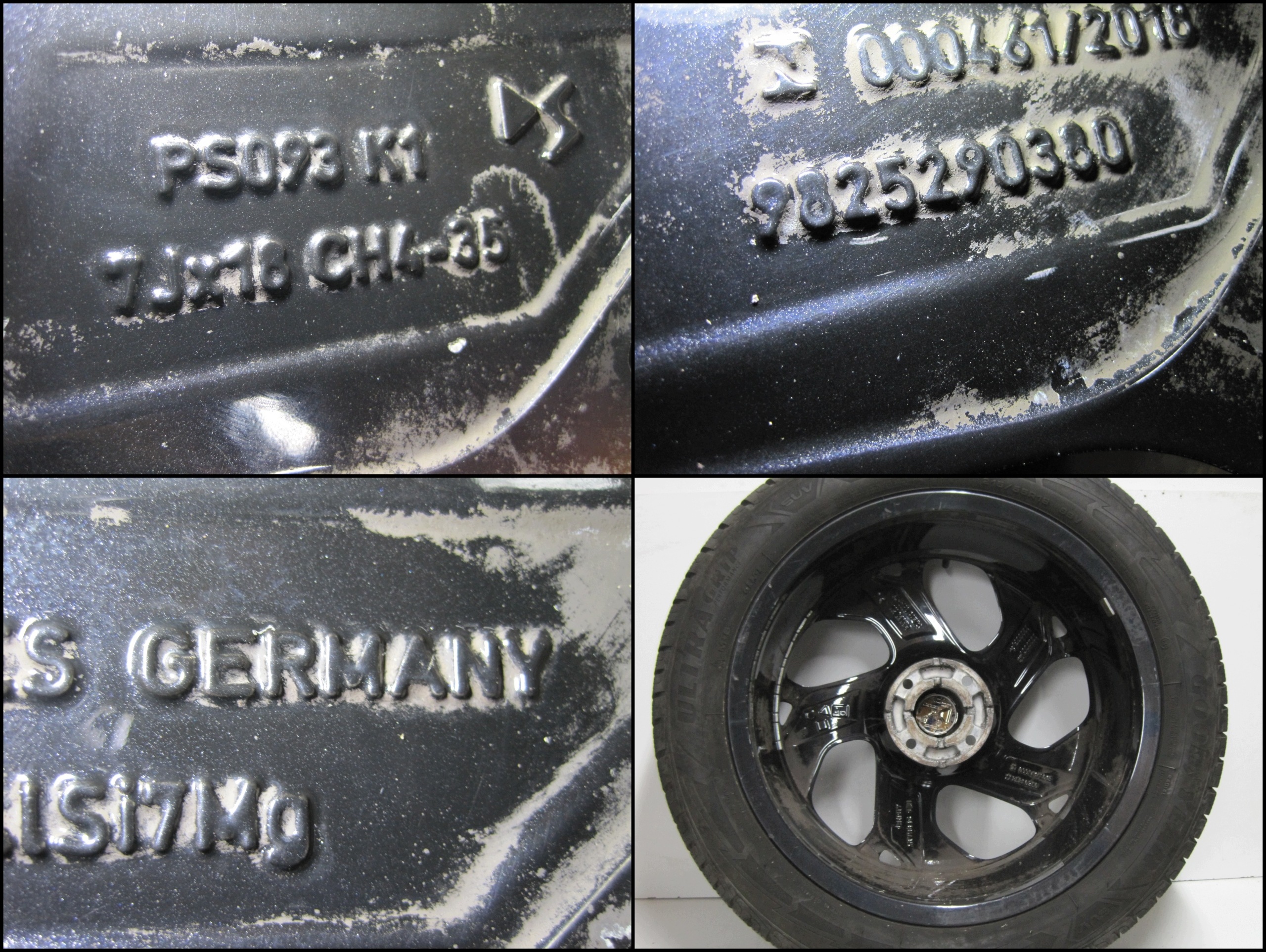 wheels discs tyres CITROEN DS3 R18 5MM