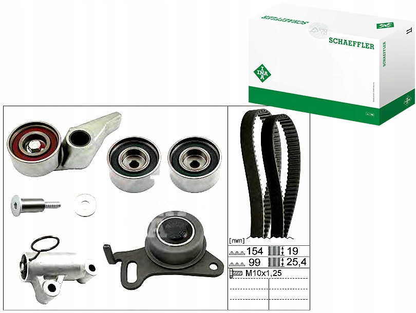 INA530 0594 10 Sada Rozvodů Mitsubishi L200 2.5 Asistent řidiče #33