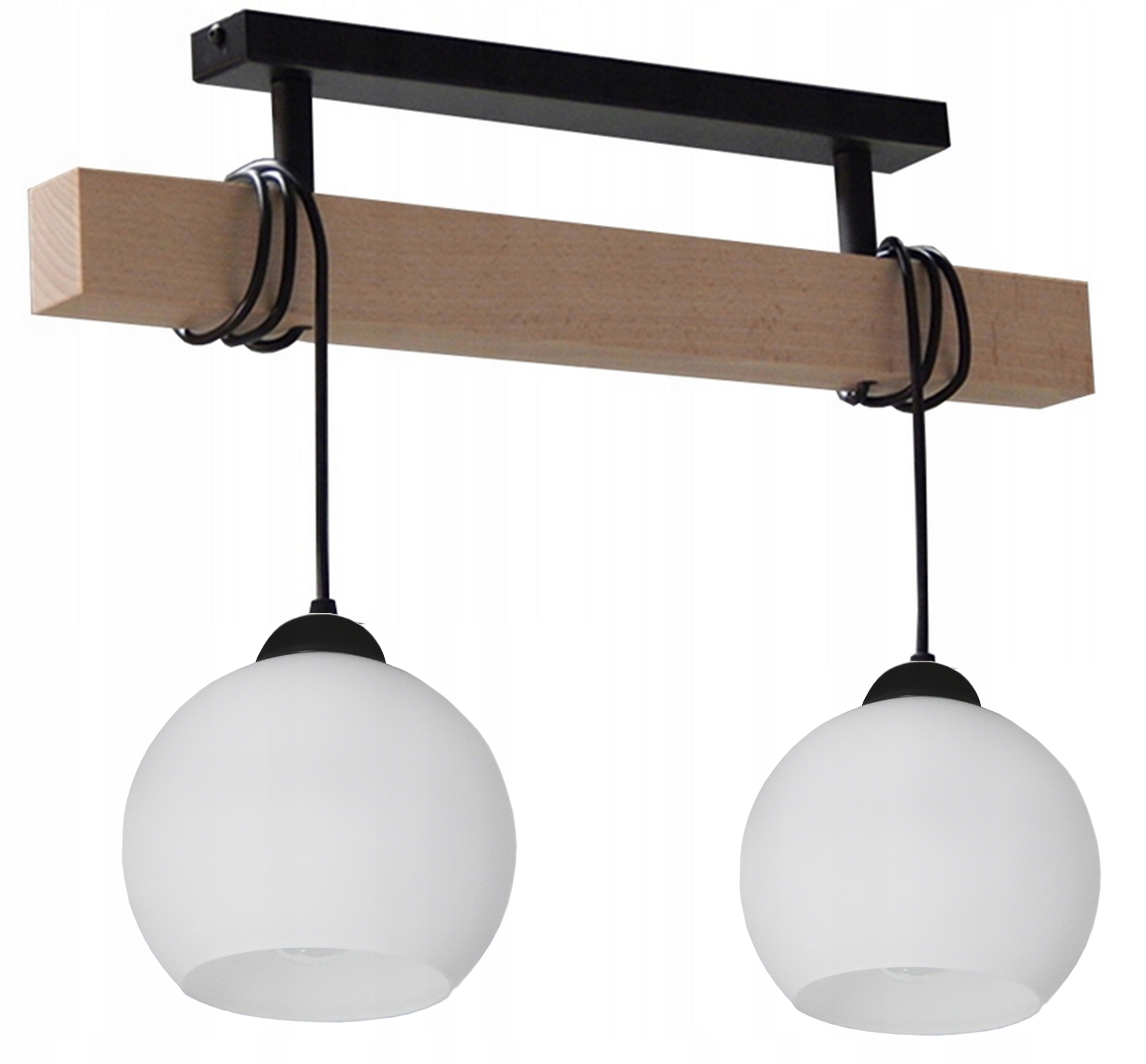 Żyrandol Lampa Wisząca Sufitowa Plafon Led Białe Kule Nad Stół Do Salonu