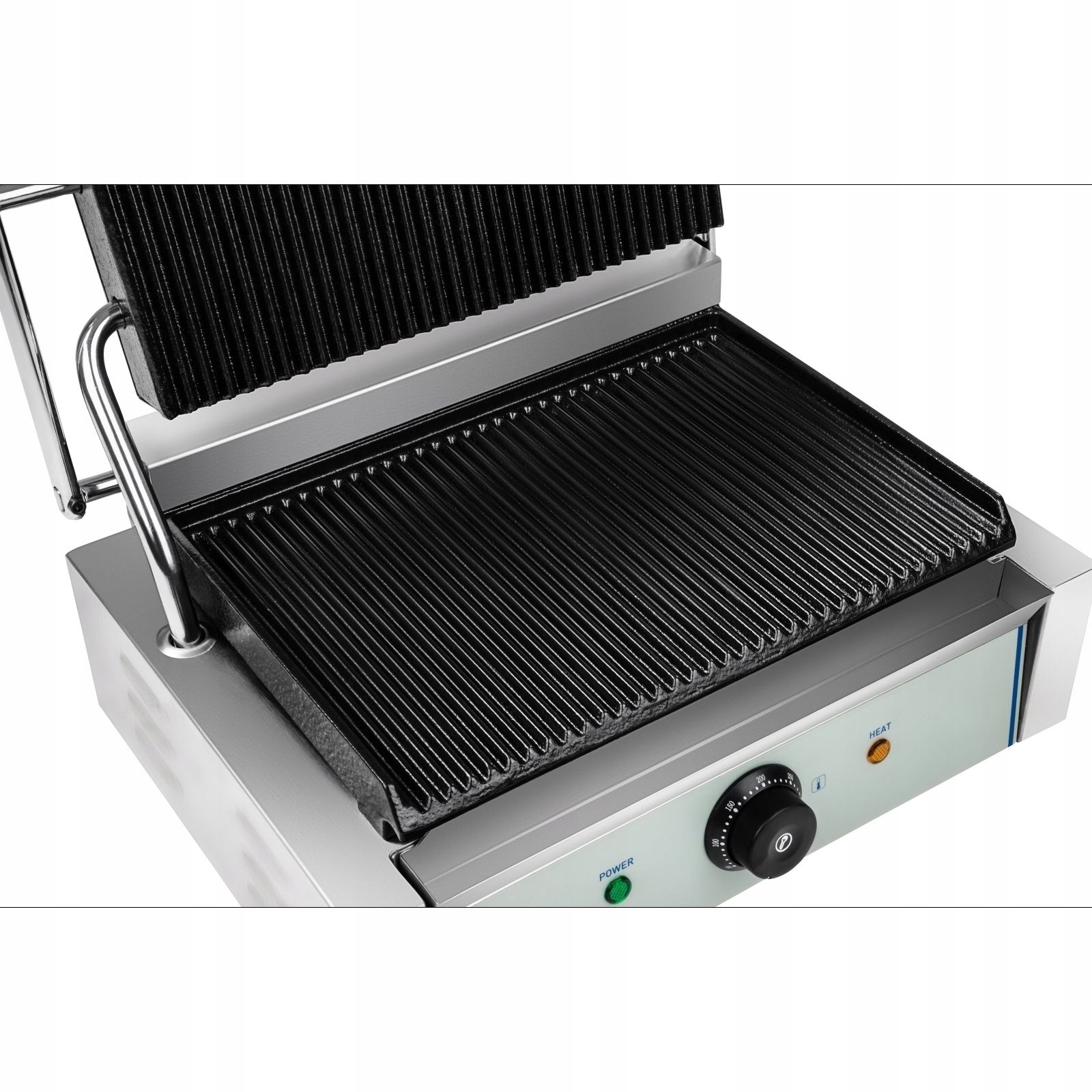 Grill kontaktowy dwustronny ryflowany PANINI Model RCKG-2200-G