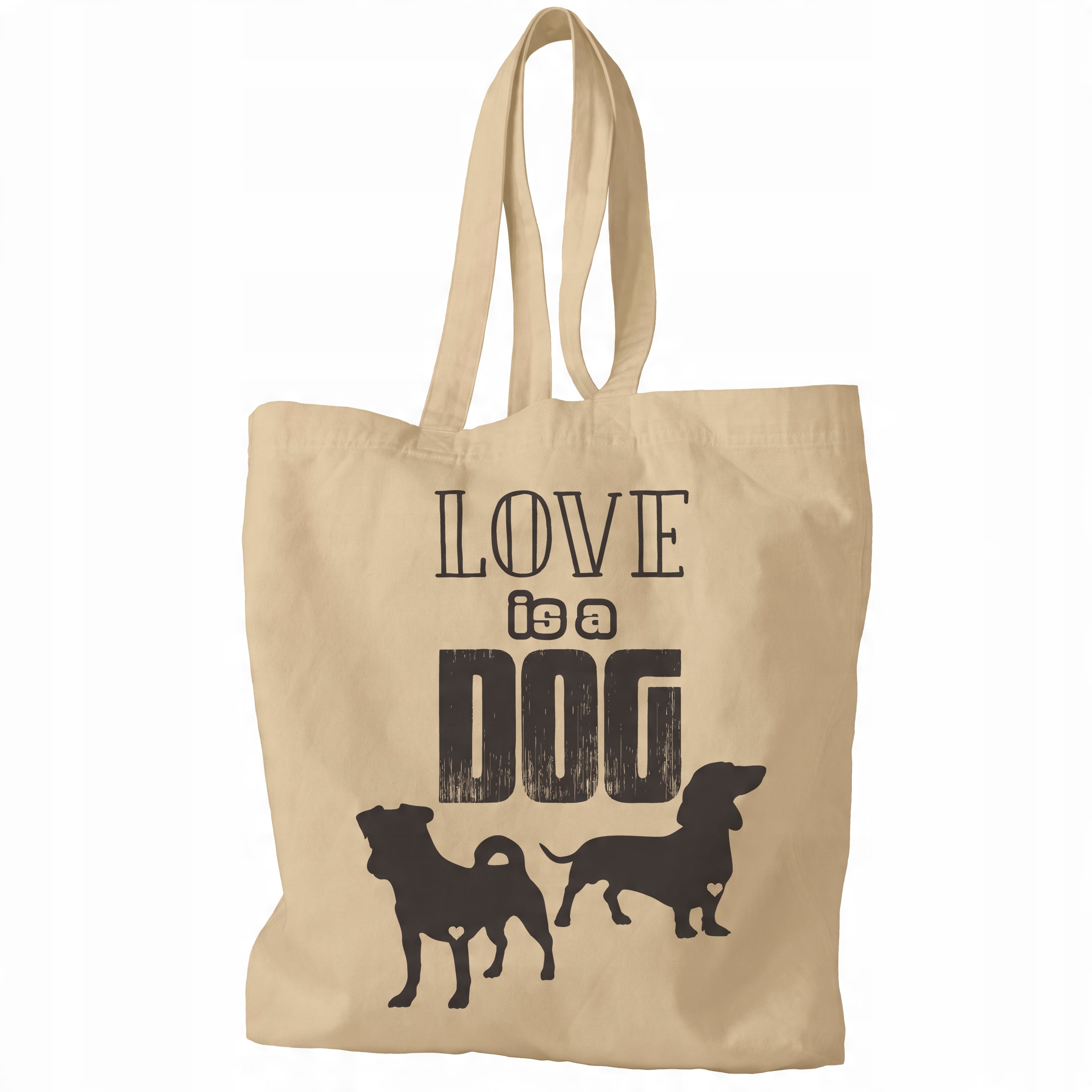 

Torba Na Zakupy Love Is A Dog Prezent Pies