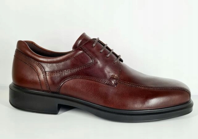 Ecco Pánské Polobotky Hnědé Kožené Elegantní 45 6AA