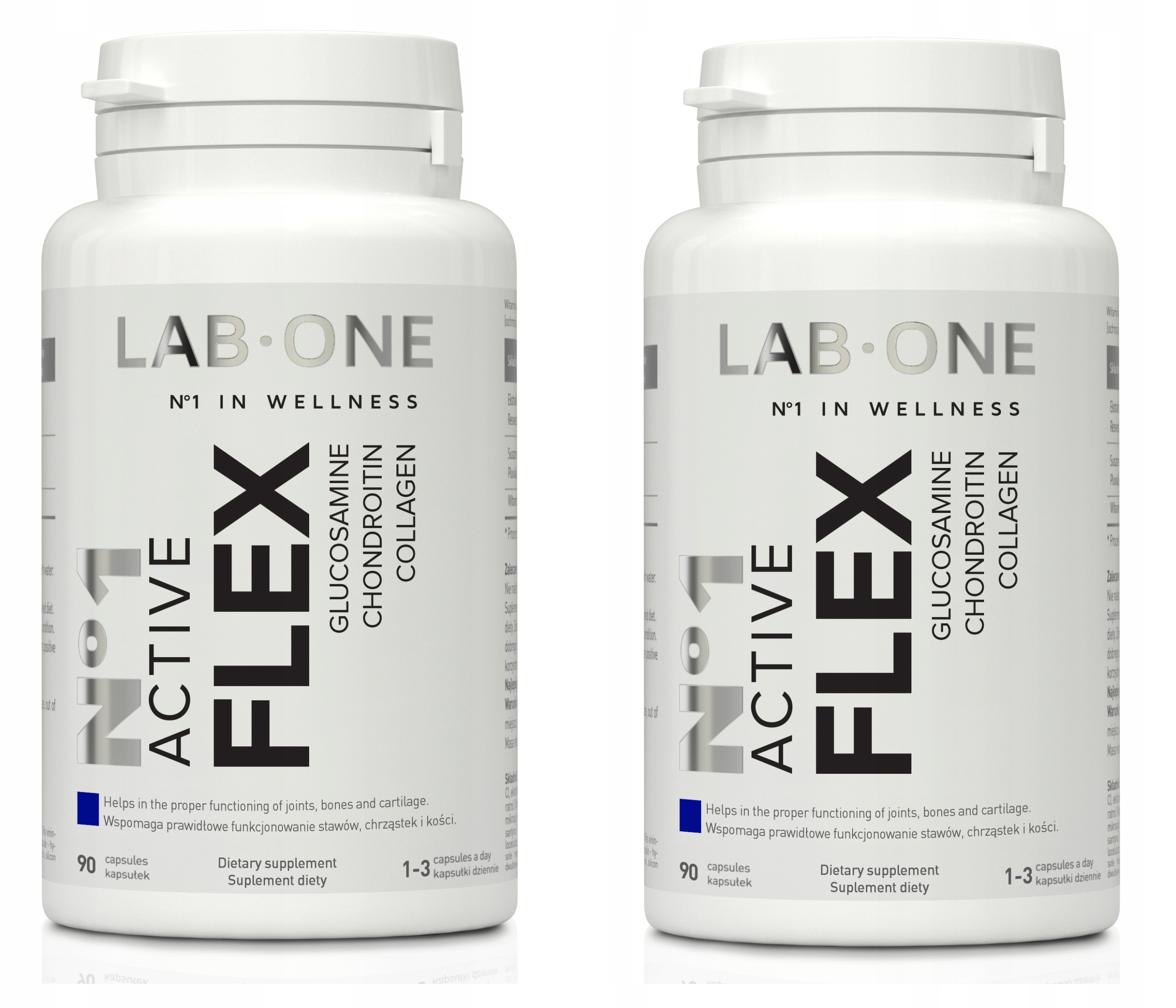 LAB ONE Active Flex 2x90Kaps KOLAGEN CHONDROITIN Glukosamín sulfát