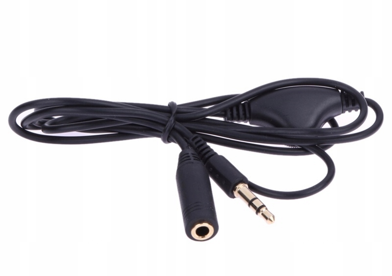 PRZEDŁUŻACZ DO SŁUCHAWEK REGULACJA GŁOŚNOŚCI 1,2m Regulacja głośności tak