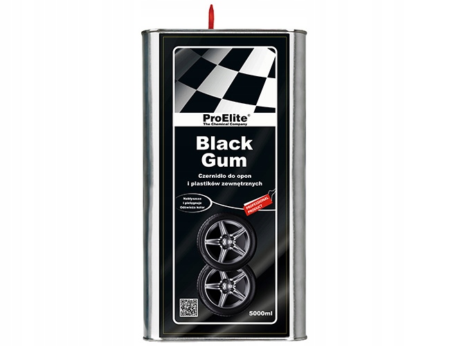 PROELITE CZERNIDLO DO OPON BLACK GUM 5L WYDAJNE